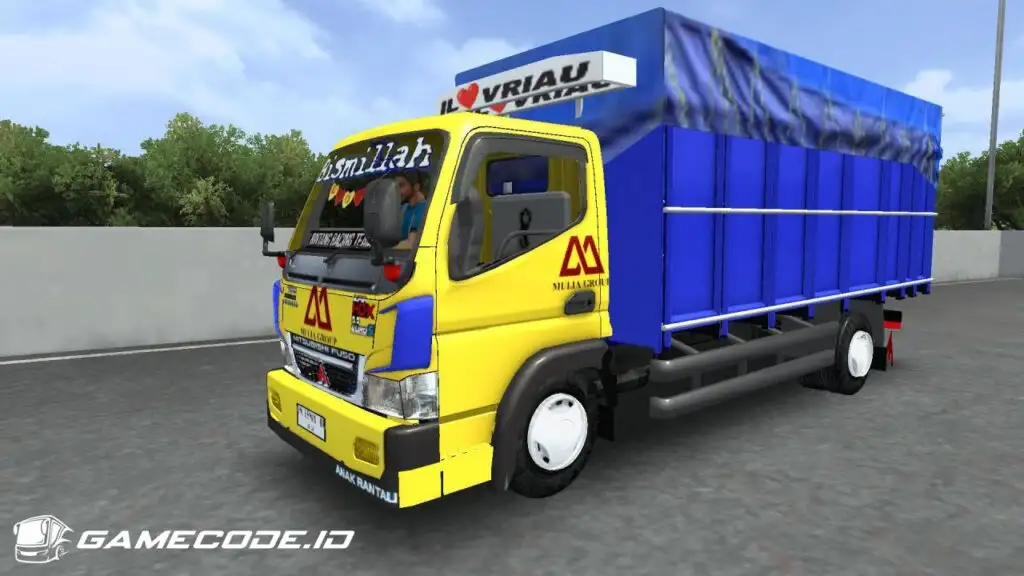 Livery Riau Style Truck Canter Mbois STD
