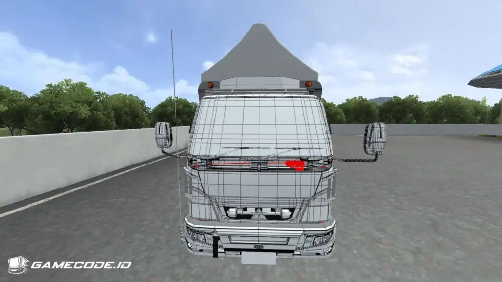 Tampilan Truck Canter New Oppa Muda dari depan