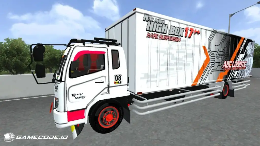 Livery ABC Logistic Fuso Box C12 New Fighter 62