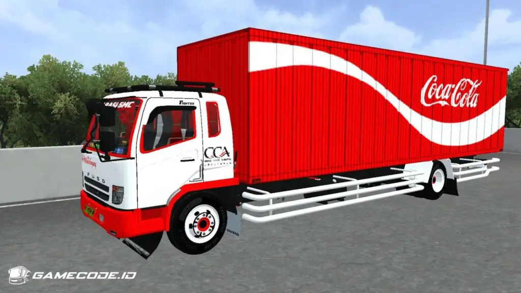 Livery Coca-Cola Fuso Box C12 New Fighter 62