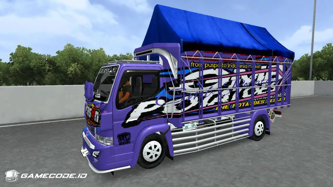 Livery GMB Potatoes Truck Canter Ghaisan