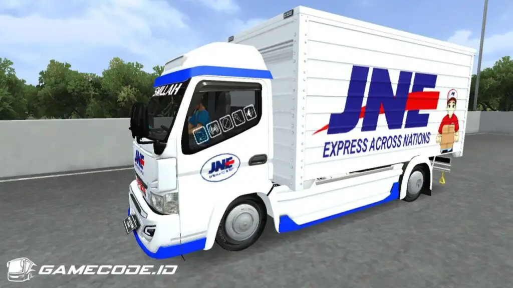 Livery JNE Truck Canter Box Es Krim Mixue