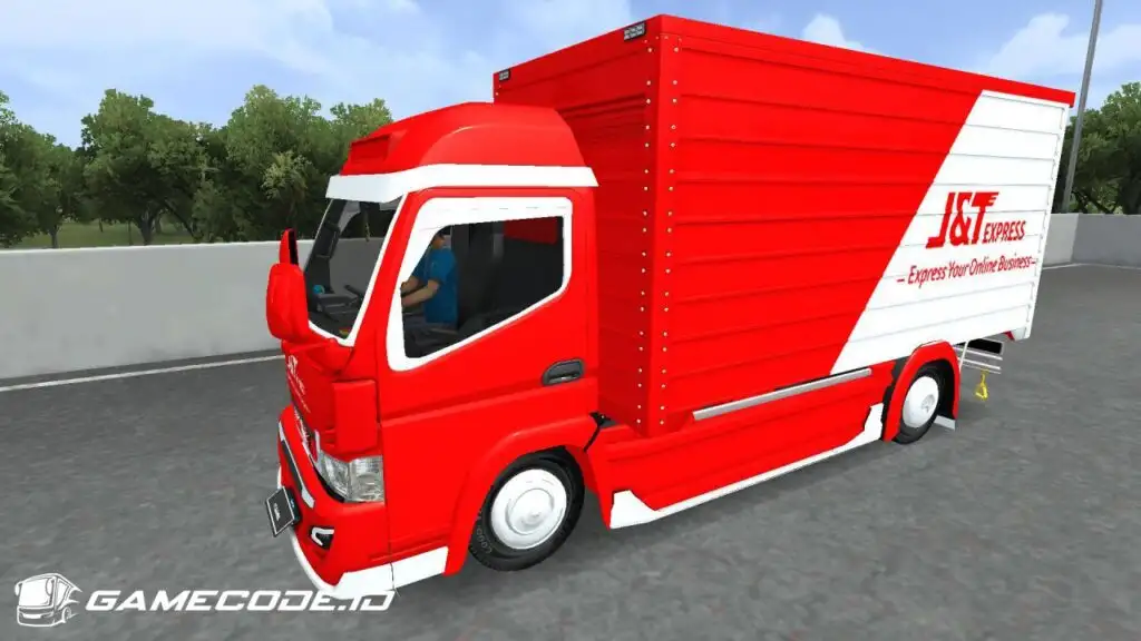 Livery JNT Truck Canter Box Es Krim Mixue