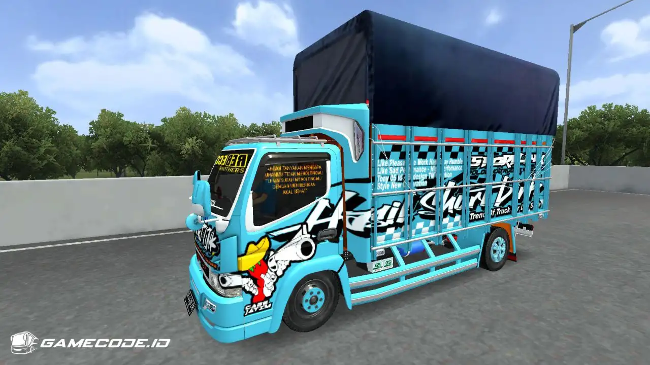Livery Shortlink Krodong Truck Canter Custom 21