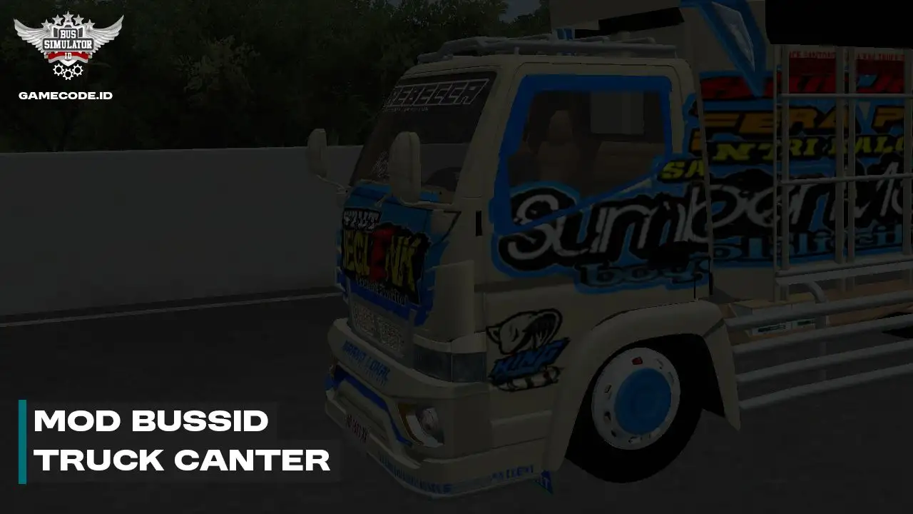 Mod BUSSID Truck Canter