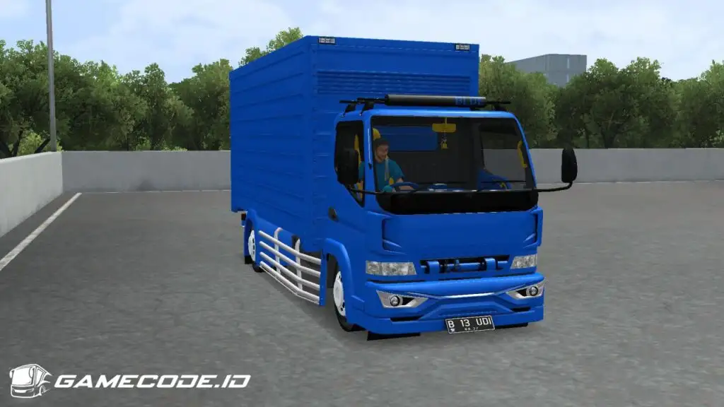 Tampilan mod Canter Box V3 dari depan