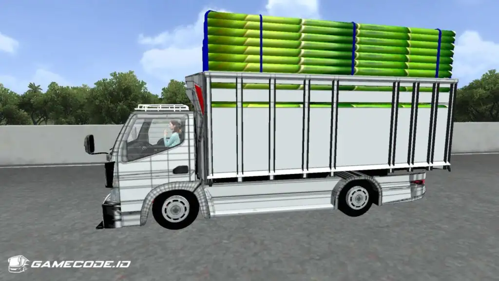 Tampilan Truck Canter Bumi Wali Bagian Depan