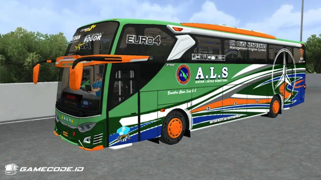 Livery ALS 133 JB3 Hino RK