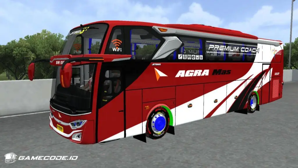 Livery Agra Mas JB3 SHD Hino RK8