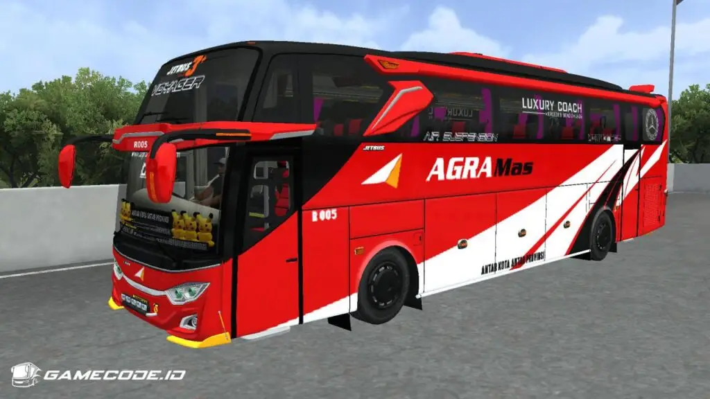 Livery Agra Mas V1 JB3 Setra Hino