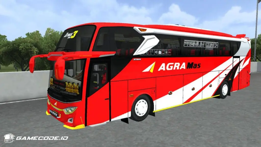 Livery Agra Mas V2 JB3 Setra Hino