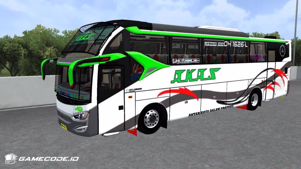 Livery Akas Green Legacy SR2 HD Prime