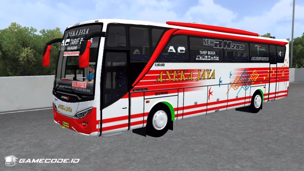 Livery Aneka Jaya JB2HD Setra Hino