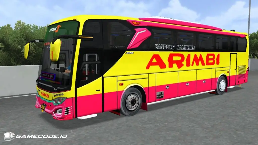 Livery Arimbi JB3 HDD Single Glass