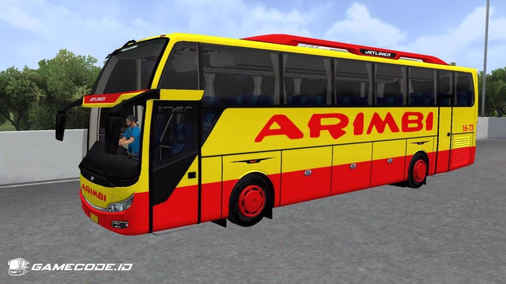 Livery Arimbi Jetliner HDD Hino RN285