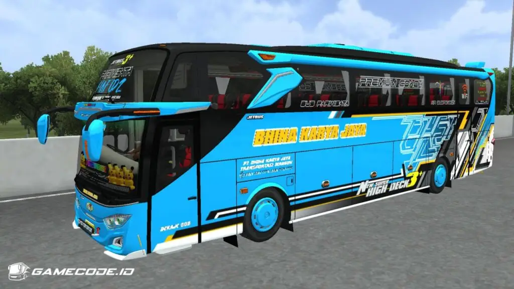 Livery BKJ Hafidz JB3 Setra Hino