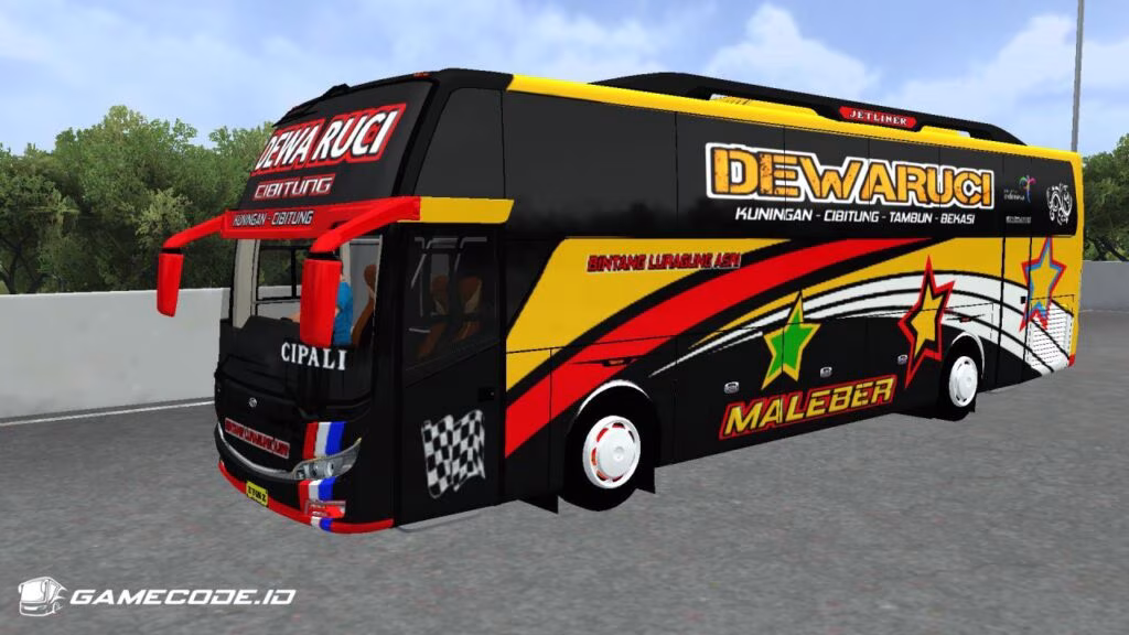 Livery Bintang Luragung Jetliner HDD Hino RN285