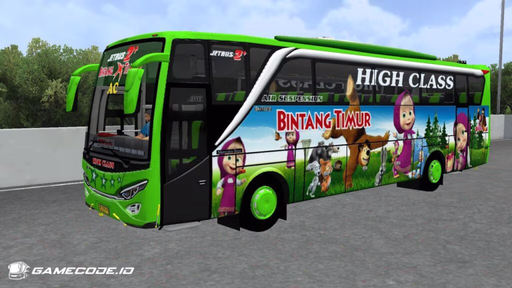 Livery BT Masha JB2HD Setra Hino