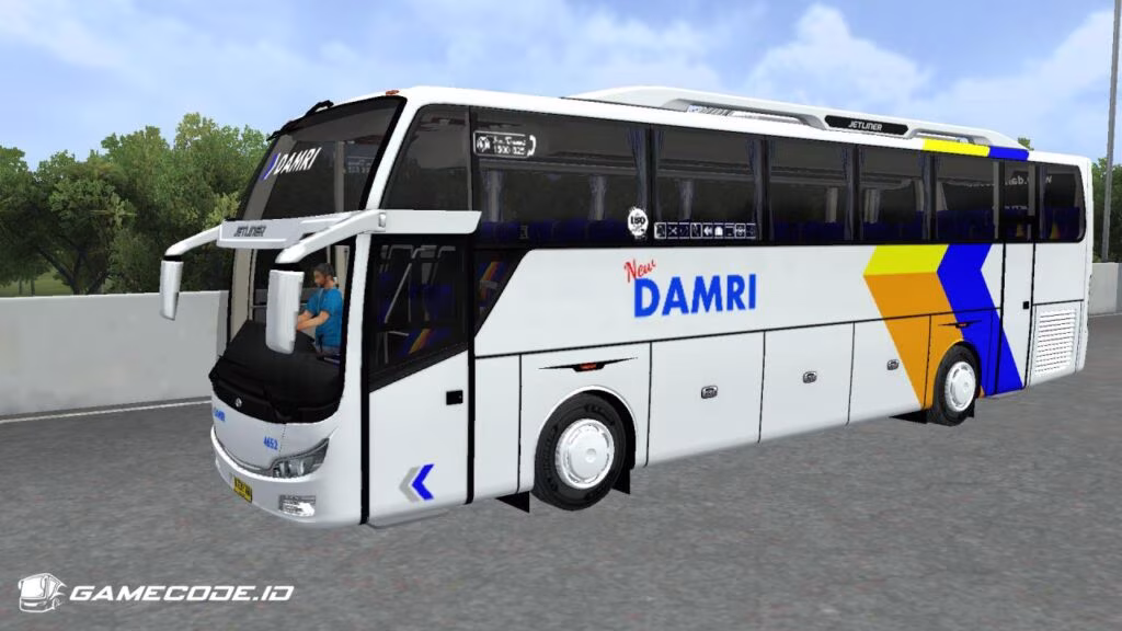 Livery Damri Jetliner HDD Hino RN285
