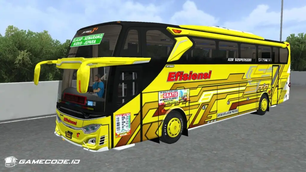 Livery Efisiensi Kuning JB3 Hino RK