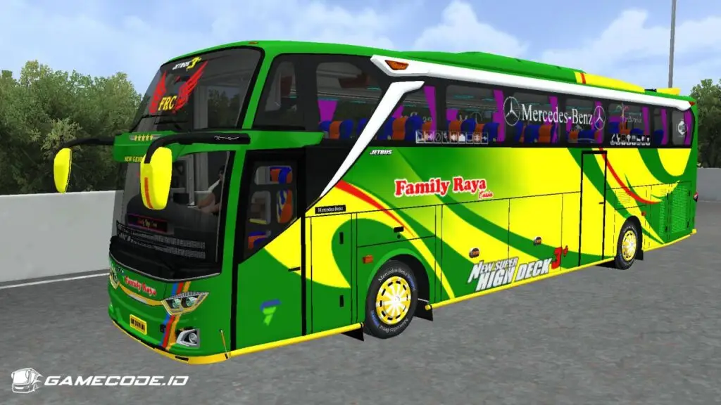Livery FRC Blue Sky JB3+ SHD Mercy O500RS