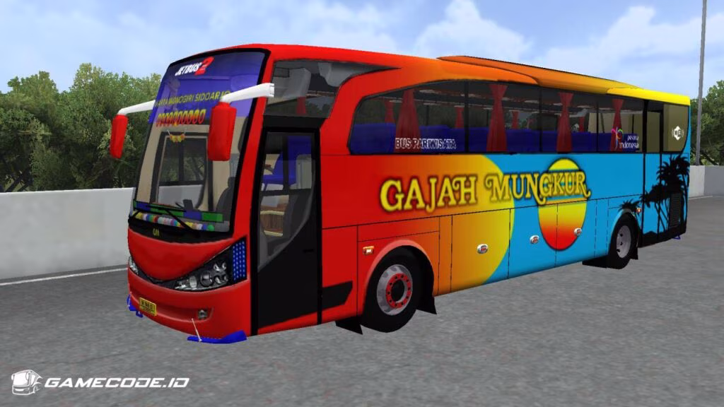 Livery Gajah Mungkur New Marcopolo HD