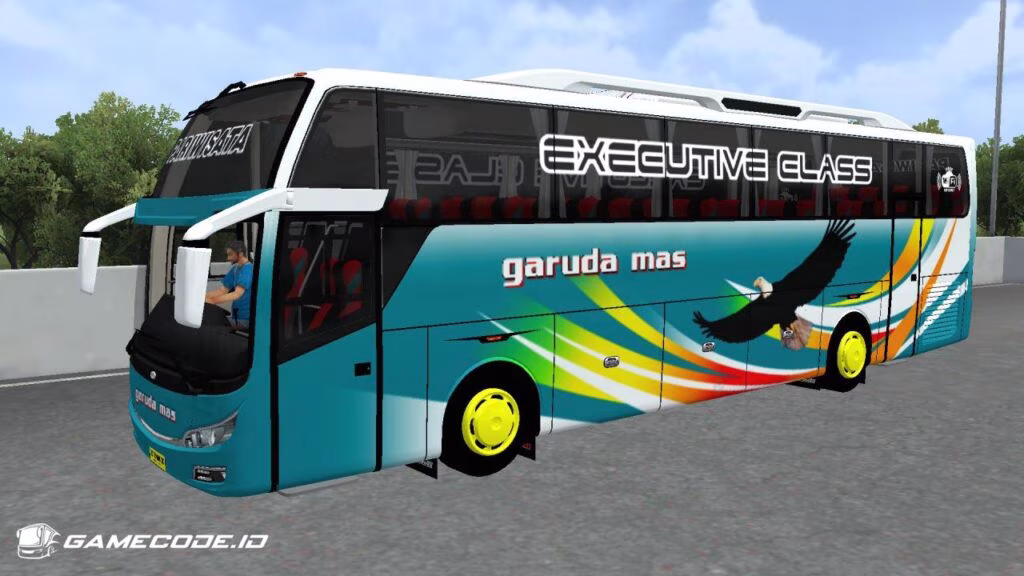 Livery Garuda Mas Jetliner HDD Hino RN285