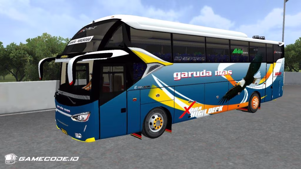 Livery Garuda Mas SR2 XHD Prime MDC