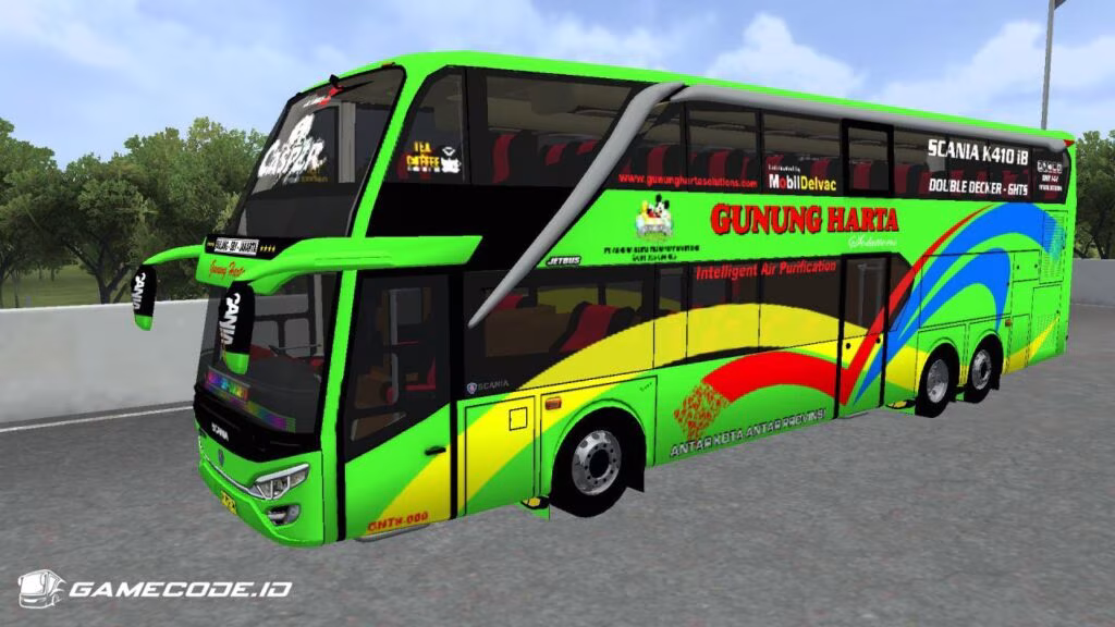 Livery Gunung Harta Jetbus 2+ SDD