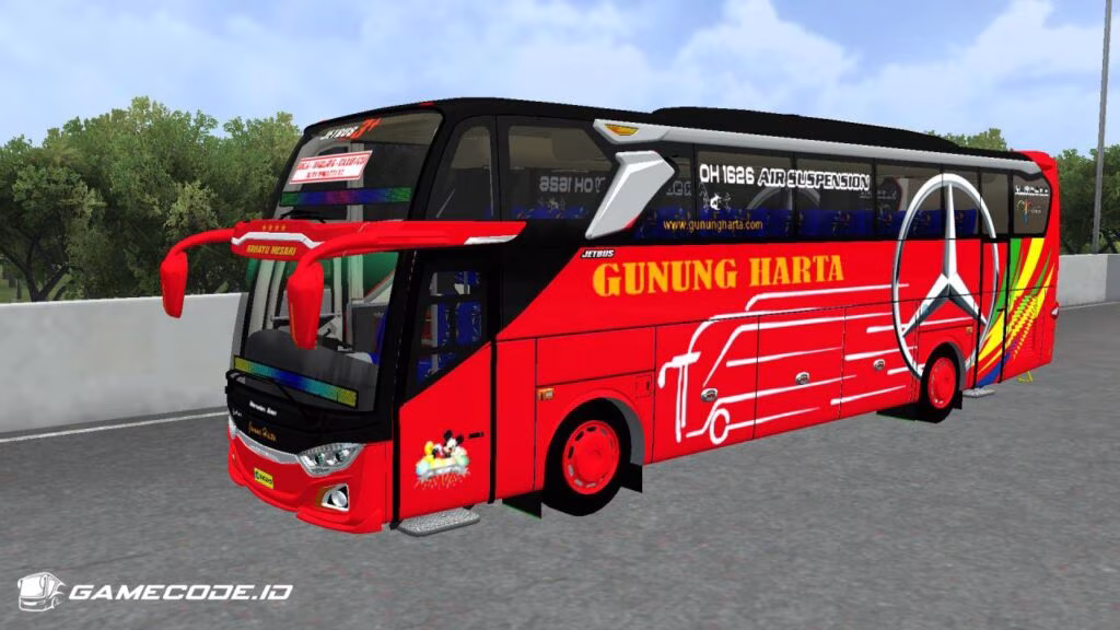 Livery Gunung Harta JB3+ Facelift Voyager