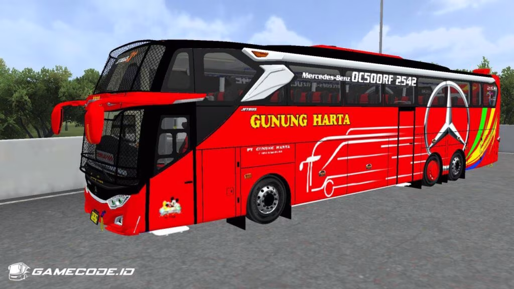 Livery Gunung Harta JB3+ Tronton Scania K410