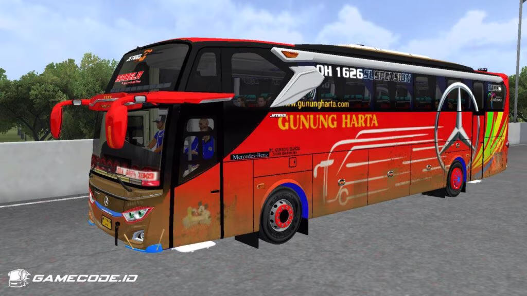 Livery Gunung harta kotor JB3+ Mercy MHD