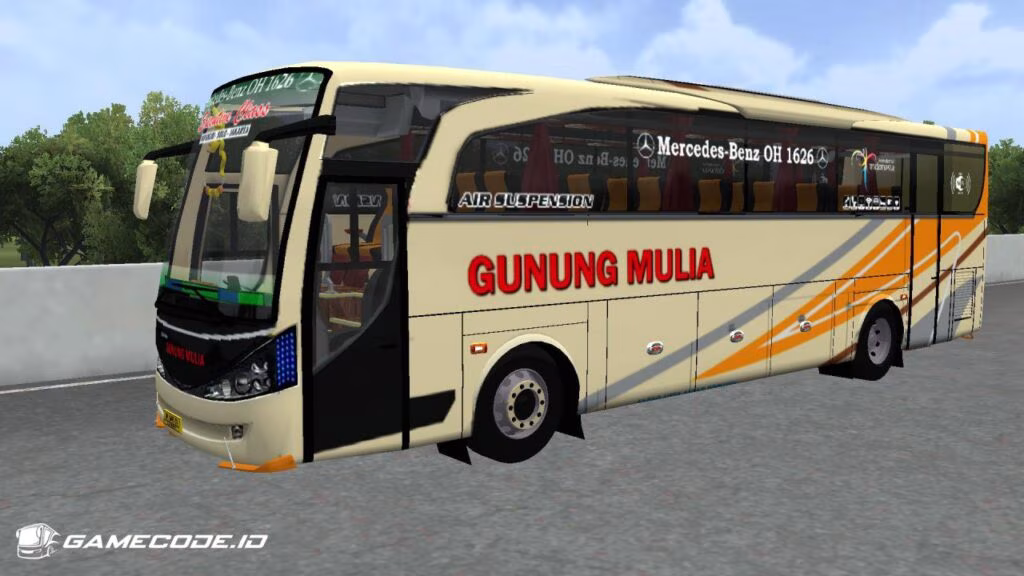 Livery Gunung Mulia New Marcopolo HD