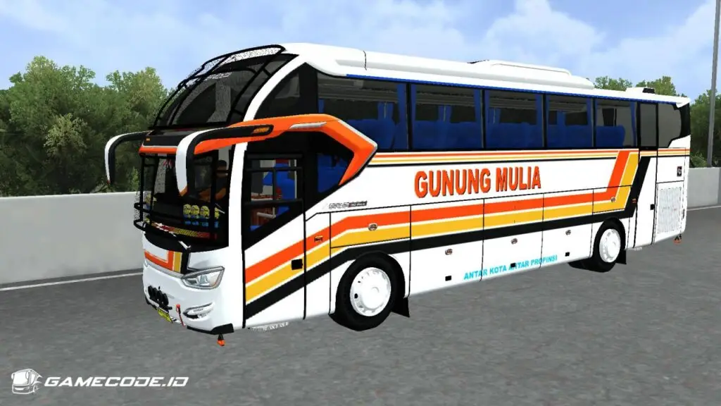 Livery Gunung Mulia SR2 S Series XHD Hino