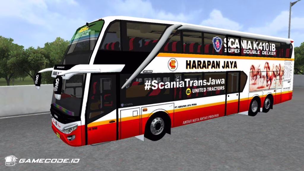 Livery Harapan Jaya Jetbus 2+ SDD