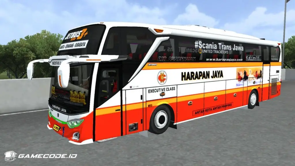 Livery Harapan JB3 Setra Scania