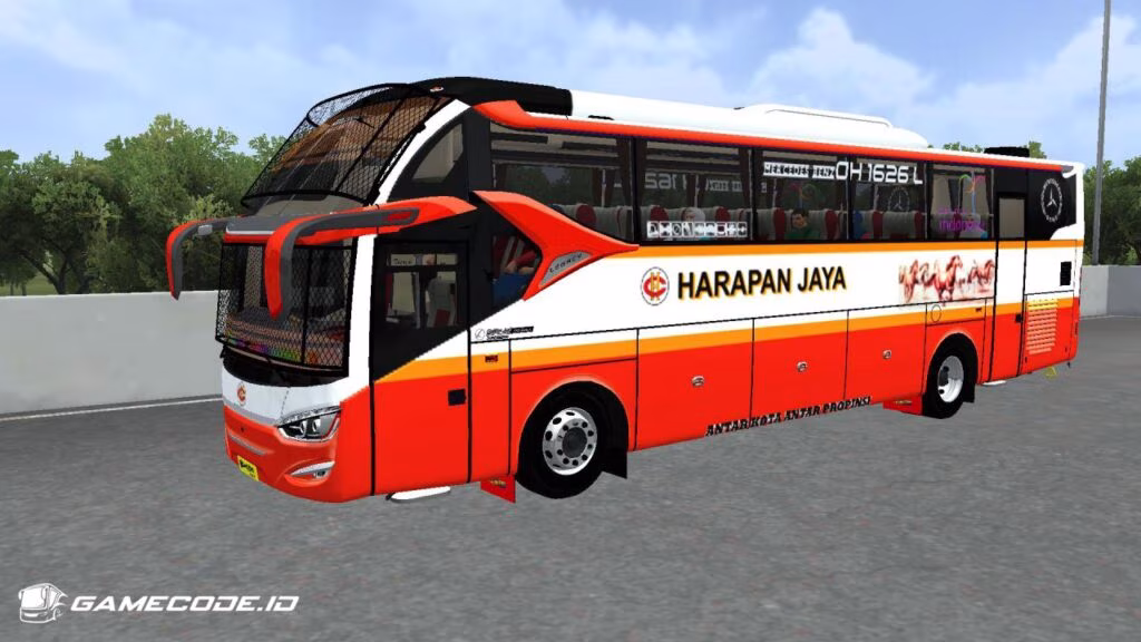Livery Harapan Jaya Legacy SR2 HD Prime