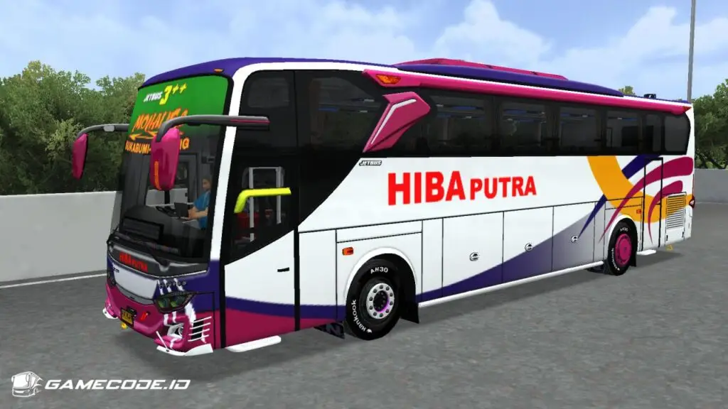 Livery Hiba Putra JB3 HDD Single Glass