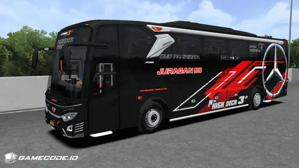 Livery Juragan 99 JB3 HDD Single Glass