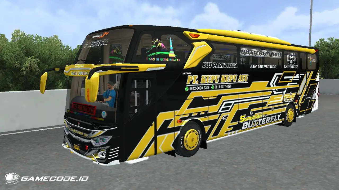 Livery KKA Black Emperor JB3 Hino RK