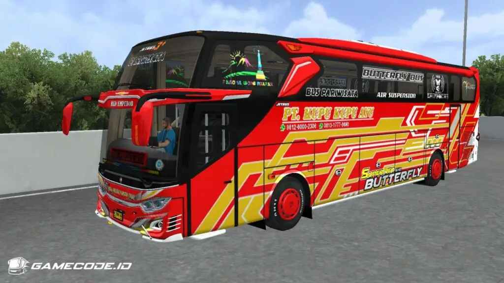 Livery KKA Red Emperor JB3 Hino RK