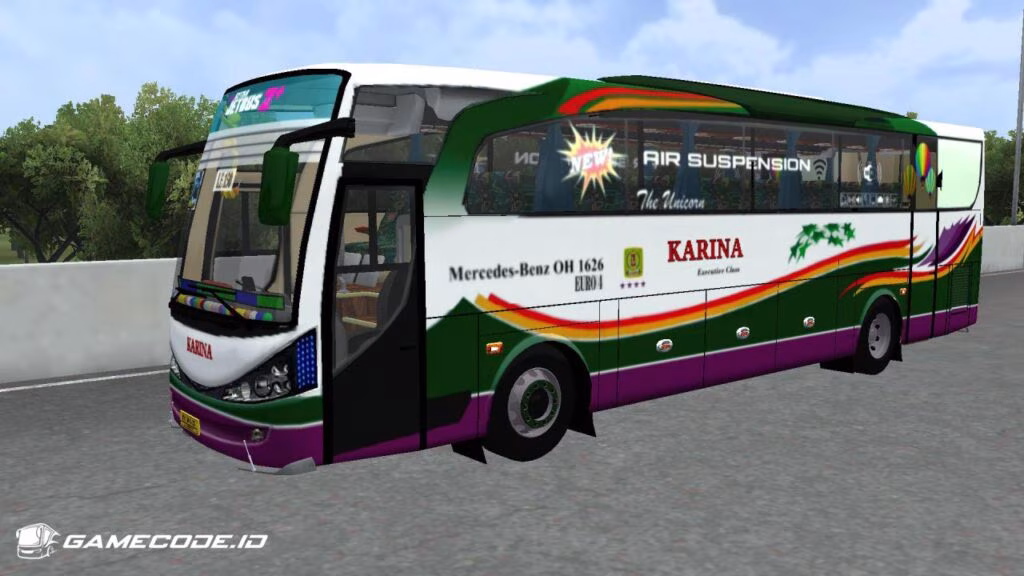 Livery Karina New Marcopolo HD