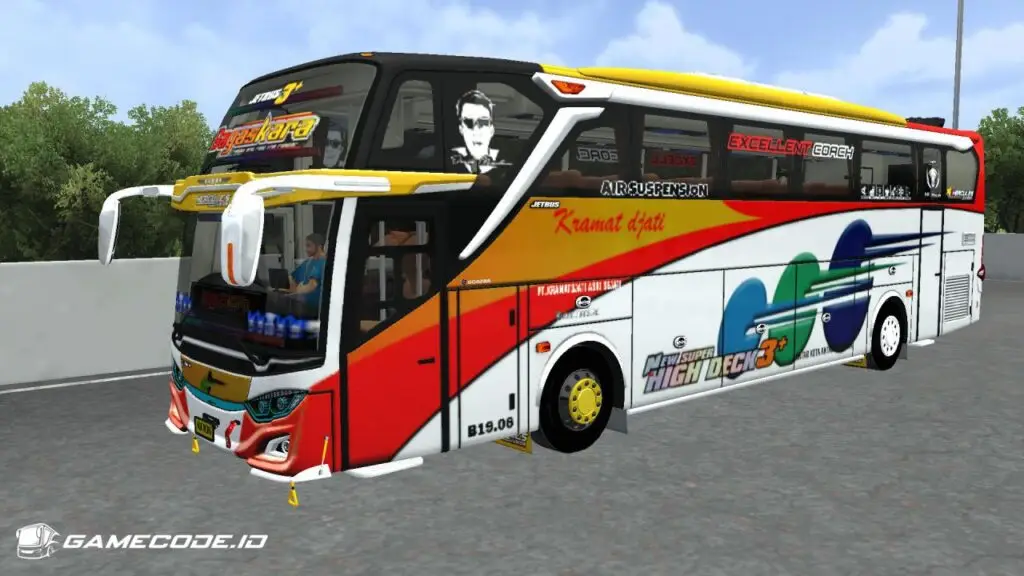Livery Kramat Djati JB3 Scania K360 Gen 3