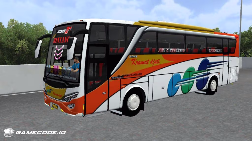 Livery Kramat Djati JB2HD Setra Hino