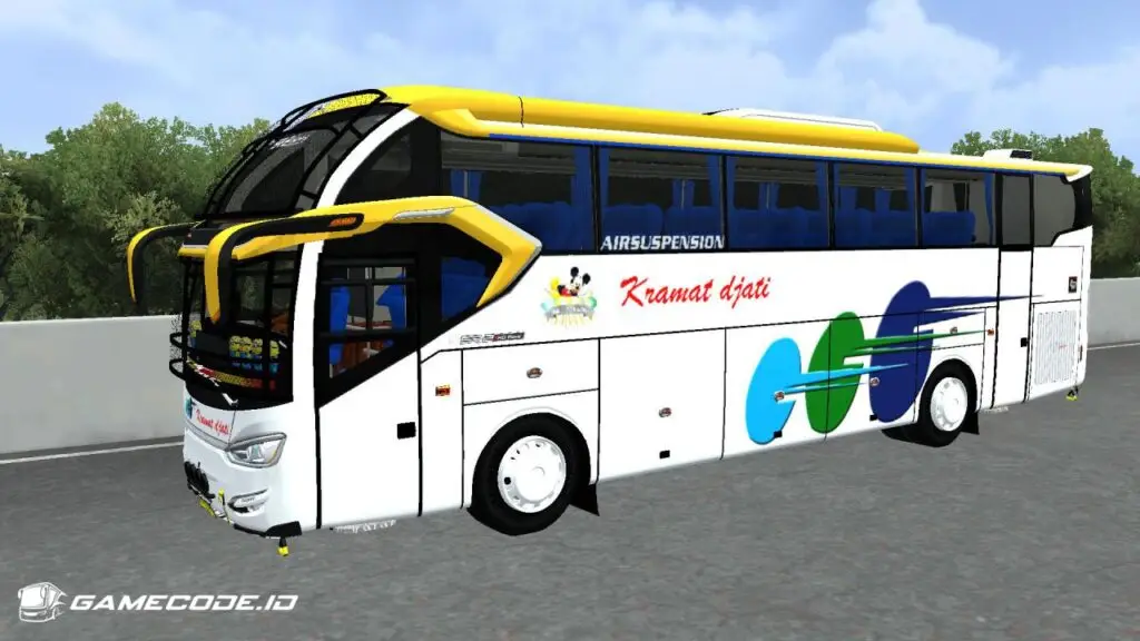 Livery Kramat Djati SR2 S Series XHD Hino