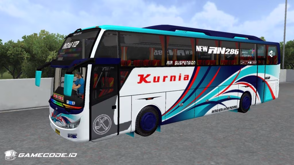 Livery Kurnia Jetliner HDD Hino RN285
