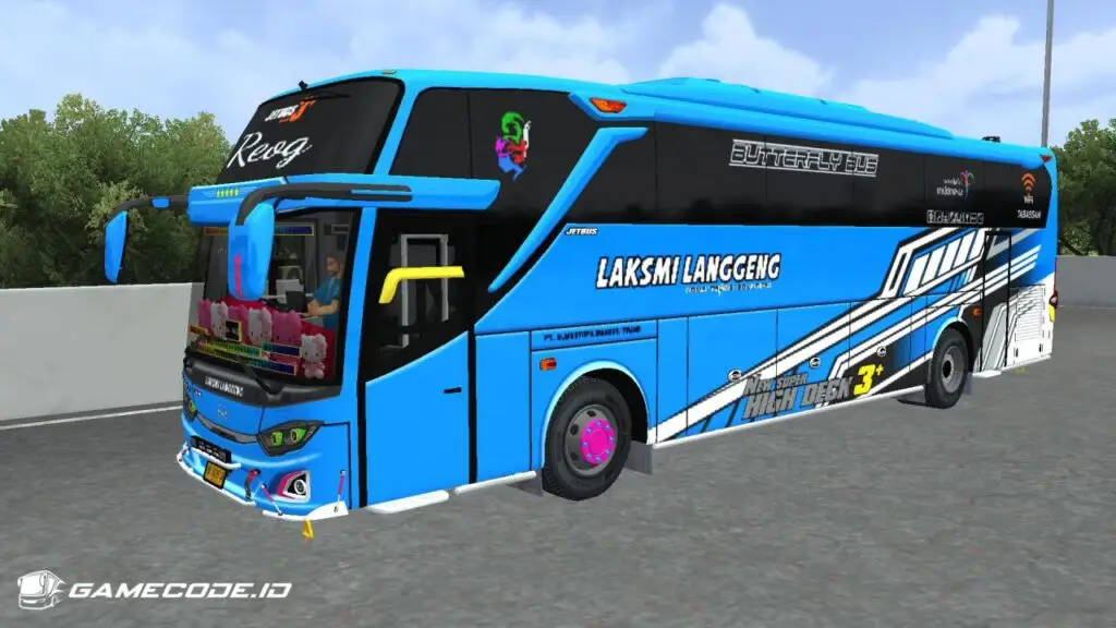 Livery Laksmi Langgeng HDD Hino RK Gen 2