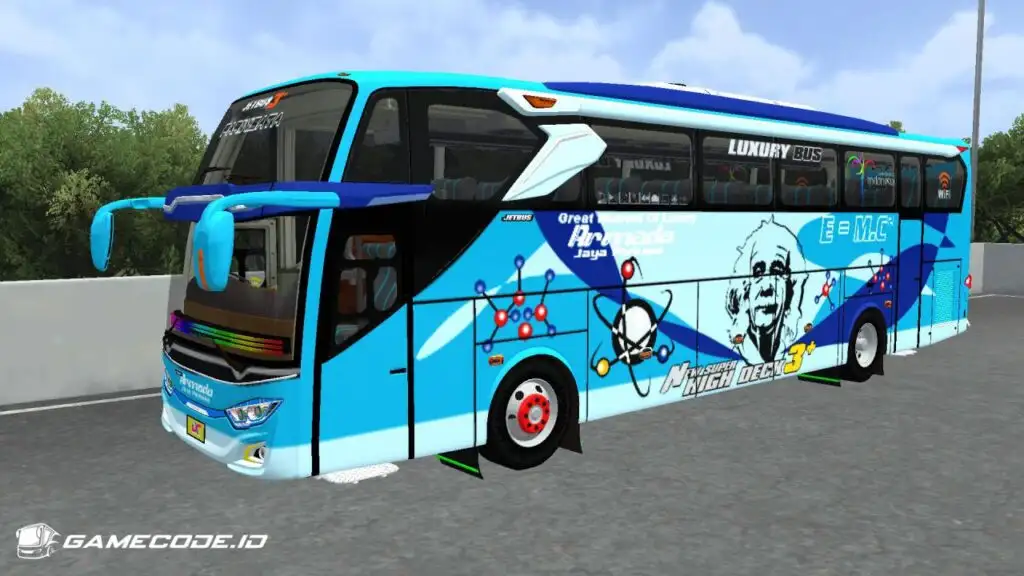 Livery AJP Jetbus 3+ Hino RK
