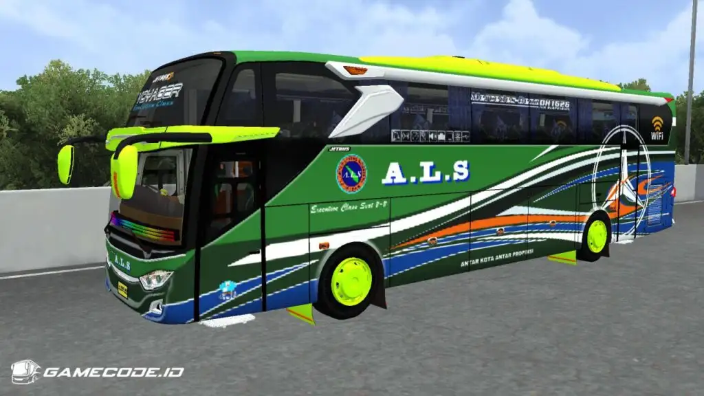 Livery ALS Jetbus 3+ Hino RK
