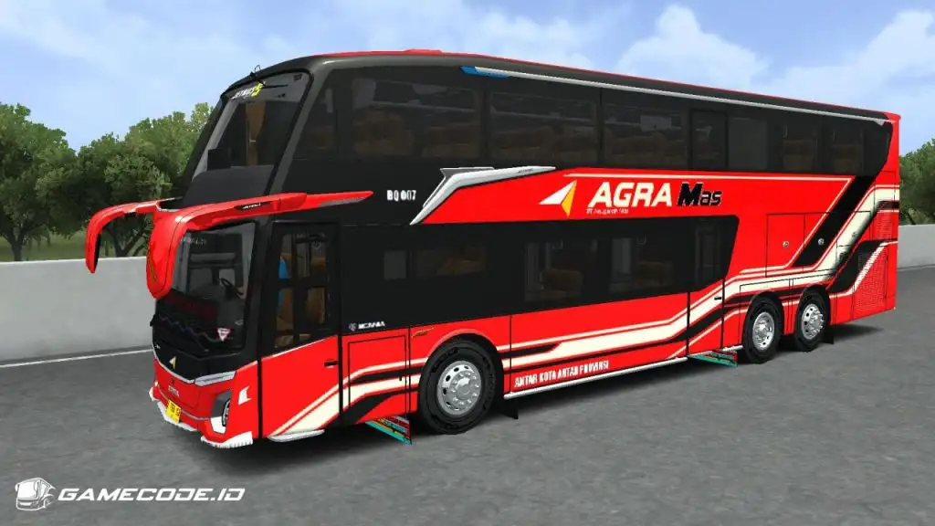 Livery Agra Mas HQ 007 JB5 K450CB SDD